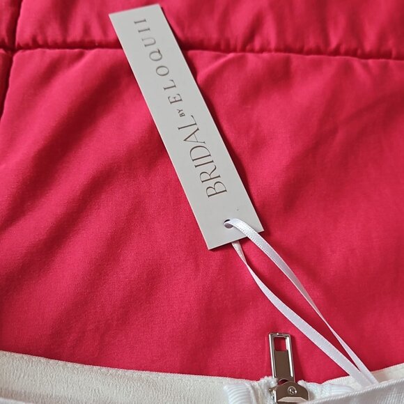 eloquii bridal ruffle top- nwt - Picture 3 of 6